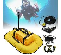 Système De Plongée, Respirateur De Fond Gonflable, Détendeur, Appareil De Plongée Amovible, Profondeur Maximale De 10/15 Mètres, pour La Plongée Loisir Et La Pêche,Yellow-D300