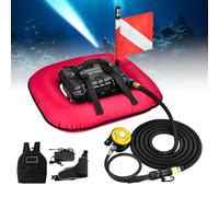 Système de plongée sans réservoir, appareil respiratoire sous-marin portable rechargeable avec compresseur d'air, tuyau et régulateur de respiration