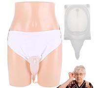 Système de poche drainage urinaire 1000 ml, portable unisexe, dispositif d'incontinence for patients alités, voyage, réglable(Female)