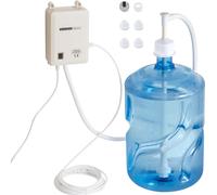 Système de pompe SucceBuy pour fontaine à eau en bouteille, système électrique automatique de fontaine à eau de 5 gallons, pompe à entrée unique pour cafetière/théière, réfrigérateur, machine à glaçon