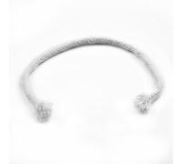 Système de pot de fleurs à arrosage automatique en deux parties avec récipient intérieur en plastique et bac de rétention d'eau extérieur et corde d'absorption en coton (S)