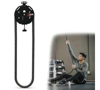 Système De Poulie À Corde Infinie Pour La Salle De Sport À Domicile Appareil D'entraînement À Corde Sans Fin Appareil De Musculation Pour Un Entraînement Complet Du Corps, Cardio(Black)