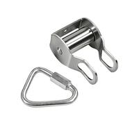 Système de poulie à corde | Roue en acier inoxydable haute résistance avec corde | Kit de poulies | Pour étendoir, mât de drapeau, chasse, installation domestique, plafond, camping, vélo, panier