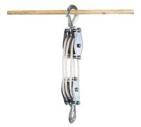 Système de poulie Block and Tackle - Palan à corde pour garage | Palan à corde robuste de 998,9 kg | Système de poulie de blocage et de matériel pour soulever des objets lourds