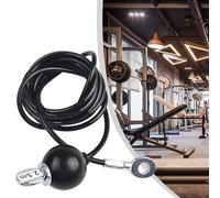 Système de poulie de câble DIY avec kit de câble en acier, plusieurs longueurs de 1 4 m à 2 5 m pour entraînement de fitness ()