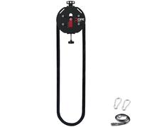 Système de poulie de câble portable, corde d'entraînement sans fin avec résistance réglable, équipement de gym à suspendre pour entraînement physique des membres supérieurs