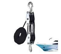 Système de poulie de levage, système de poulie de levage à câble,Palan à poulie à corde 3/8, puissance de levage 5:1 - Poulie à corde multifonctionnelle robuste avec une force de rupture de 2200 LBS p