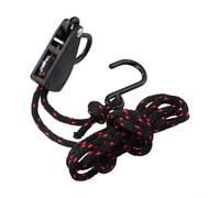 Système de poulie de tente de camping avec crochet en S trempé en plastique, kit de corde de levage pour randonnée en plein air, cordon de suspension en polypropylène antirouille, options 1/4 et 3/8