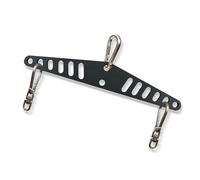 Système de poulie double en D avec adaptateur de barre de traction vers le bas pour support de squat