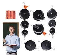 Système de poulie d'outils pédagogiques, kit de système de poulie - Outil interactif d'éducation physique pour, système de poulie - Outil d'apprentissage de la physique, kits scientifiques de laborat