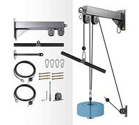 Système de poulie murale de fitness Generisch, système de poulie à câble de poids pour le gym, machine à câble de traction LAT et de rangée basse, équipement de station de câble