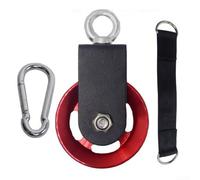 Système de poulie robuste avec roulements à billes en acier et roues en nylon pour un fonctionnement fluide et silencieux pendant les entraînements (nylon 90)