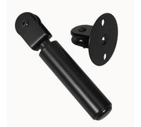 Système de Poulies à Fixation au Plafond pour Lustre Vintage Noir | Métal Fer, Mécanisme Rétractable à Roue Lisse, pour Chandeliers et Éclairage Suspendu