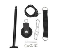 Système de poulies pour haltères de musculation, système de poulies efficace pour tirage vertical, en acier inoxydable pour salle de sport à domicile