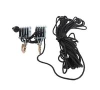 Système de poulies pour palan à Corde 4400 LB, Bloc de Levage Robuste avec Un Rapport de Levage de 8:1, poulie en Acier allié galvanisé pour soulever des Objets Lourds dans Le Gara