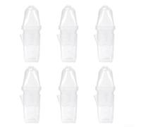 Système de propagation avec dôme d'humidité, réservoir de 150 ml et construction en plastique transparent pour intérieur et extérieur (6 pièces)