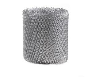 Système de protection de gouttière à base d'aluminium conçu pour réduire la fréquence d'entretien sur les réseaux de drainage extérieurs de la maison et du bâtiment (15 cm x 600 cm)