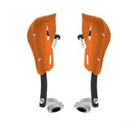 Système de protège-mains de moto - Bandes anti-chute fiables pour une conduite robuste (orange)