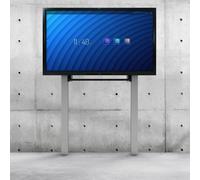 Système de pylône SMF Solutions PBW-DUL-D23-B86 pour écrans 86" sol/mur, réglable, 2300 mm