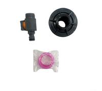 Système de raccord de réservoir d'eau en PVC avec valve à passage direct 34 et connexion rapide pour une manipulation fonctionnelle de l'eau