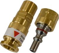 Système de raccord rapide Sievert Kit de raccords enfichables - Brûleur 3/8