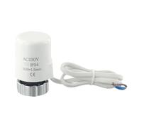 Système de radiateur de chauffage au sol, 1 pièce, contrôleur de température et de débit d'eau, économie d'énergie, vanne d'actionneur thermique électrique AC230V(Normally Open)