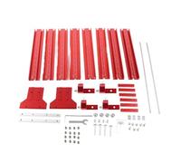 Système de rail de guidage parallèle en alliage d'aluminium, antirouille, résistant à l'usure, ensemble de jonction de rail de guidage pour scie circulaire, outils de travail du