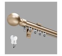 Système de rails mural pour rail simple avec extrémité ronde C, idéal pour chambre à coucher, salon (d 105 cm)
