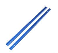 Système de rainure en T pour outils de travail du bois, paire de rails d'une longueur de 500 mm chacune