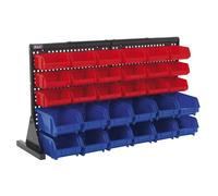 Système De Rangement De Bacs Sealey Monté Sur Banc 30 Bacs TPS1218