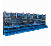 Étagère murale pour système de rangement Porte-outils Boîtes Bleu 10 Tailles XXL