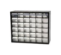 système de rangement plastique 36 tiroirs 33x40,7x14,1cm