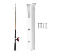 Système de Rangement pour Cannes à Pêche sur un Bateau,Support Mural Organisateur À Trou Unique Pour Rangement | Support Portable pour Cannes à Pêche,Pour Kayak, Bateau, Garage, Hommes, Garçons Et Pêc