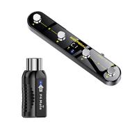 Système de récepteur de pédale d'expression sans fil, répartition flexible pour stations de travail sonores, construction en plastique portable, pédale sans fil à faible latence