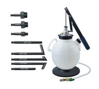 Système de recharge manuel ATF de 7,5 litres, outils de distribution, Kit d'outils de pompe de remplissage d'huile et de liquide de transmission automatique avec adaptateurs de remplissage ATF