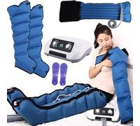 Système de récupération par compression d'air, bottes de massage pour jambes, compression séquentielle mécanique | Massage intelligent en option pour améliorer la circulation et accélérer la