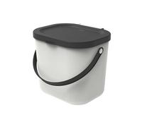 Système de recyclage des déchets ALBULA 6 l blanc Bac à compost pour plus de durabilité à la maison