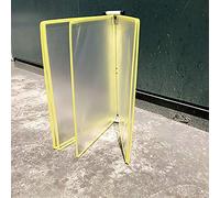 Système de référence de bureau, petite unité d'affichage de bureau durable et durable, 5 panneaux double face, supports d'exposition de catalogue conçus pour afficher des documents au format A4