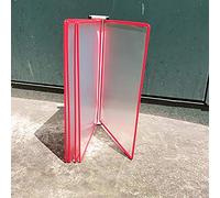 Système de référence de bureau, petite unité d'affichage de bureau durable et durable, 5 panneaux double face, supports d'exposition de catalogue conçus pour afficher des documents au format A4