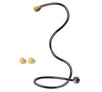 Système de refroidissement brumisateur, adapté pour une variété d'événements et de rassemblements en plein air, refroidissement de terrasse de jardin, pulvérisateur flexible avec tube serpent (1,5 m)