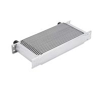 Système de Refroidissement de Radiateur de Refroidissement D'huile de Moteur de Type Britannique, Argent, Augmentation de la Puissance, 19 Rangées, Alliage Universel AN-10