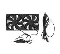 Système de refroidissement du ventilateur avec température pour Zendure | Ventilateur portable pour batterie solaire - Double ventilateur de 120 mm pour boîtier de batterie - Système de gestion