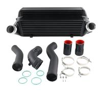 Système de refroidissement Intercooler EVO II de remplacement, noir, adapté aux séries 1 2 3 4 F20 F22 F32 F34 F36 118i 125i 228i 328d Tube intercooler