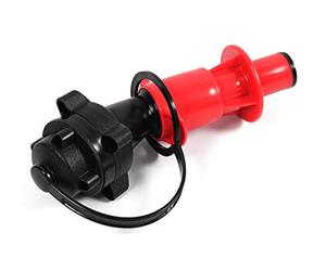 Système de remplissage de sécurité pour jerrican à essence Noir/rouge Bec verseur à essence pour tous les bidons courants jusqu'à 5 l et FuelFriend 1-2 l