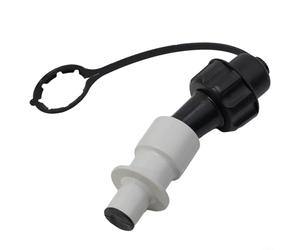 Système de remplissage d'huile de chaîne pour tronçonneuses STIHL-, remplacement OEM 00008905004, outil de recharge de précision avec indicateur visuel de niveau d'huile