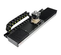 Système de robot à portique XYZ motorisé robuste RXC175, système de guidage à crémaillère et pignon, table coulissante, actionneur d'étape, module linéaire(RXC175F-Dust cover,For quote)