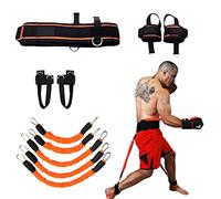 Système de Sangle d'entraînement de Force et d'agilité pour Le Football, Le Basket-Ball, Le Taekwondo, Le Yoga, la Boxe (Orange)