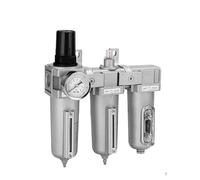 Système de séchage d'air industriel à 3 étapes 1/2 NPT - Filtre à particules, filtre coalescent, sécheur à dessiccant et régulateur d'air
