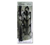 Mil-Tec 4-in-1, kit de nettoyage Noir Noir