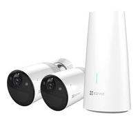 Système de sécurité BC1 à 2 caméras de surveillance connectées Ezviz intérieure-extérieure Blanc Blanc G